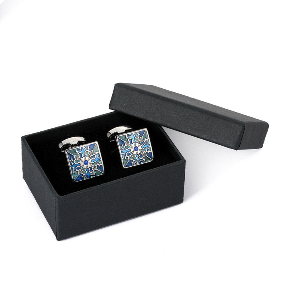 "Elegant Silver French Cufflinks for Men - Business & Wedding Collection" Roljord