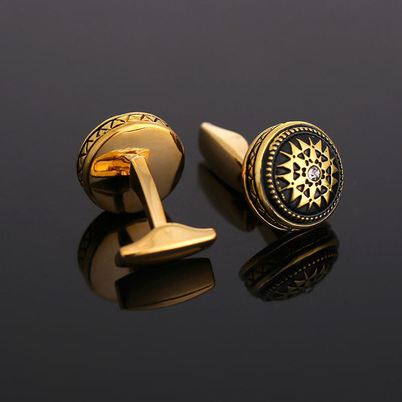 "MapleDiamond Patterned Cufflinks for Men in USA & Canada" Roljord