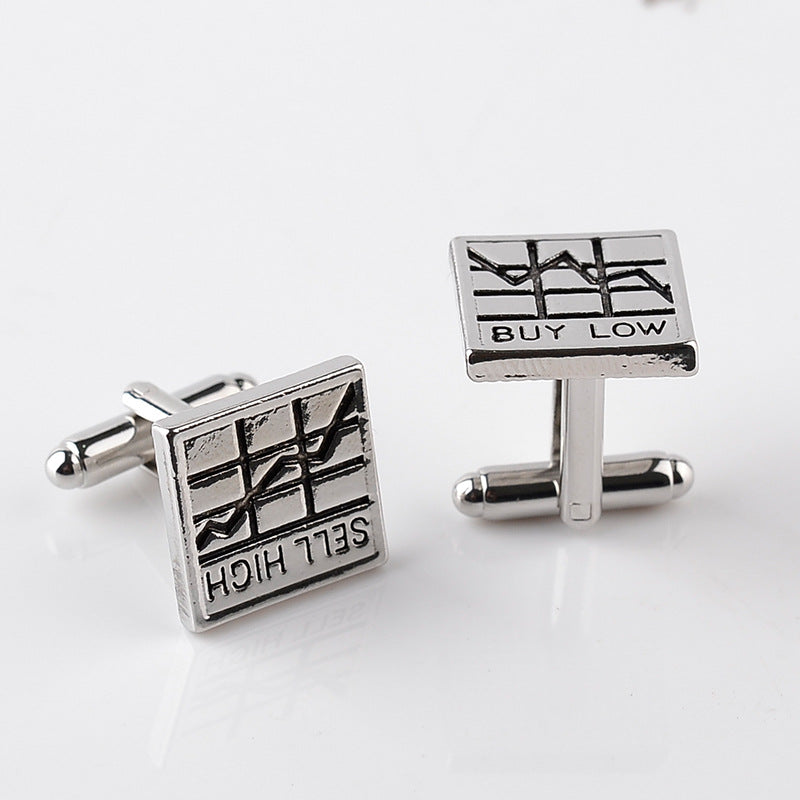 'Chic French Couture Cufflinks - Effortless Style for the Modern Gentleman" Roljord