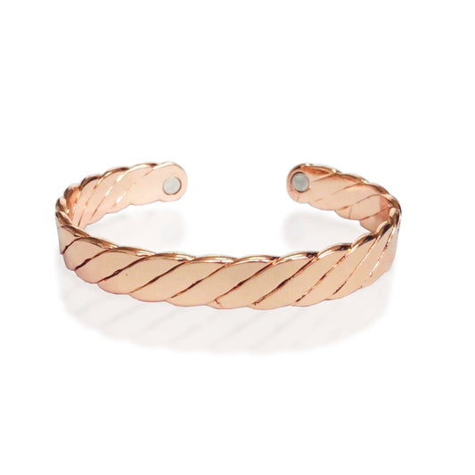 "Rose Gold Copper Magnetic Bracelet - Luxurious Pain Relief [USA & Canada]" Roljord