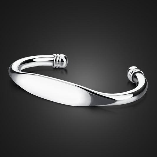 "MapleGlow 925 Silver Couple Bracelets – Fashionable & Simple, USA-Canada Collection" Roljord