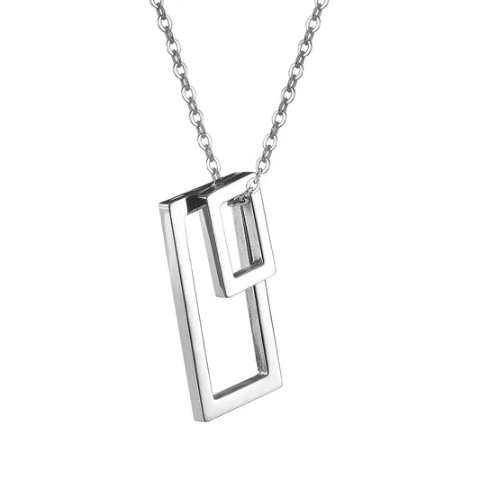 "Sleek Stainless Steel Necklace: Modern Simplicity for USA & Canada" Roljord