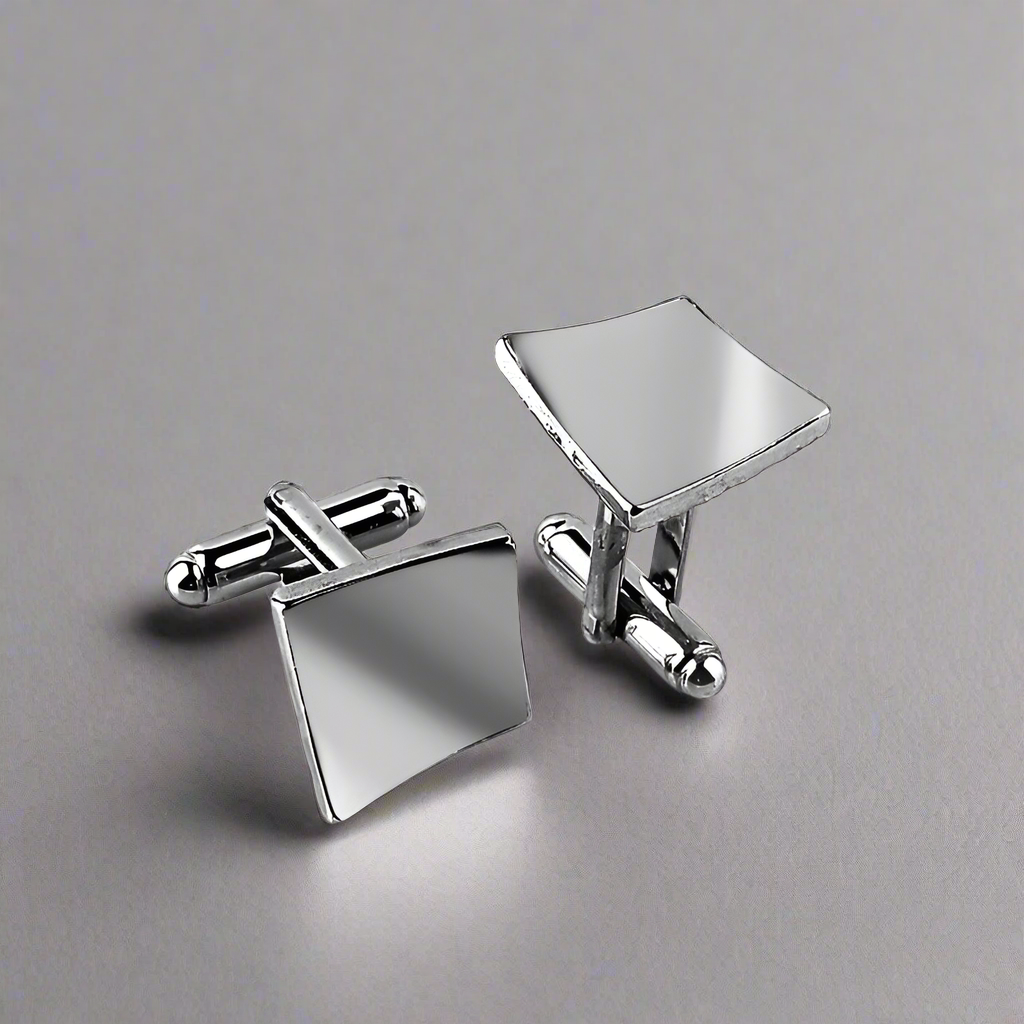 EliteSteel Engraved Cufflinks For Men's - North American Collection